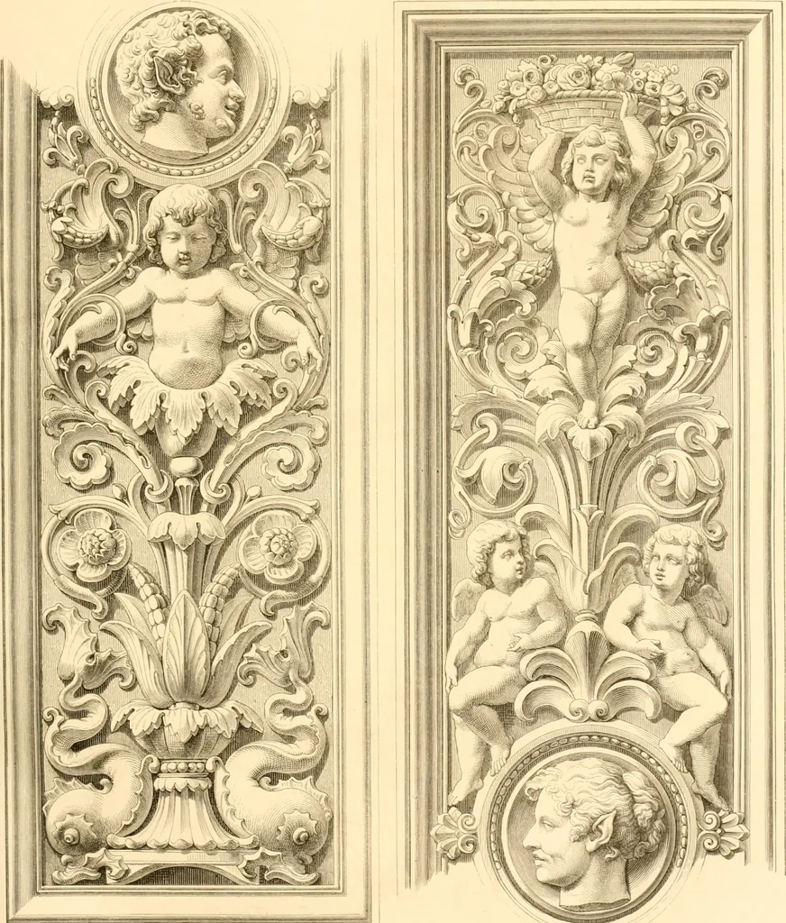 An illustration from The Cabinet maker's album;, 1871, leaf 102