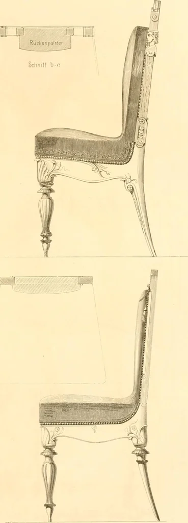An illustration from The Cabinet maker's album;, 1871, leaf 104