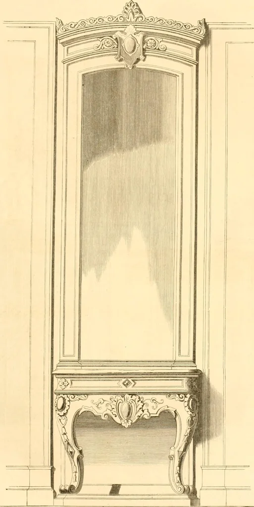 An illustration from The Cabinet maker's album;, 1871, leaf 112
