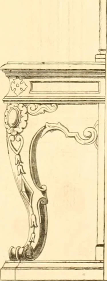 An illustration from The Cabinet maker's album;, 1871, leaf 112