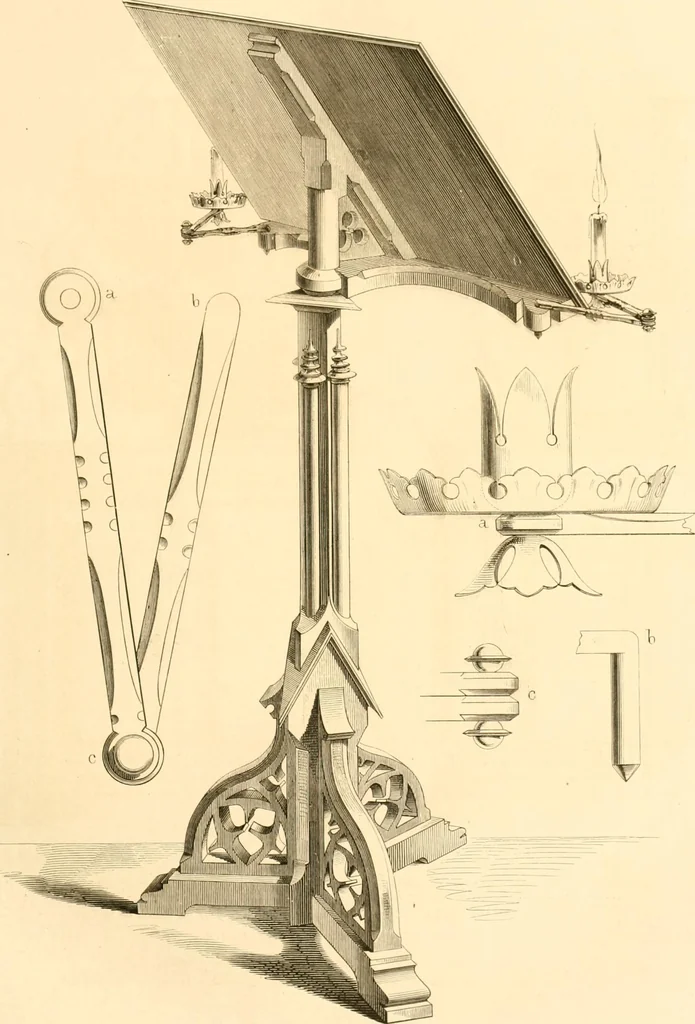 An illustration from The Cabinet maker's album;, 1871, leaf 114