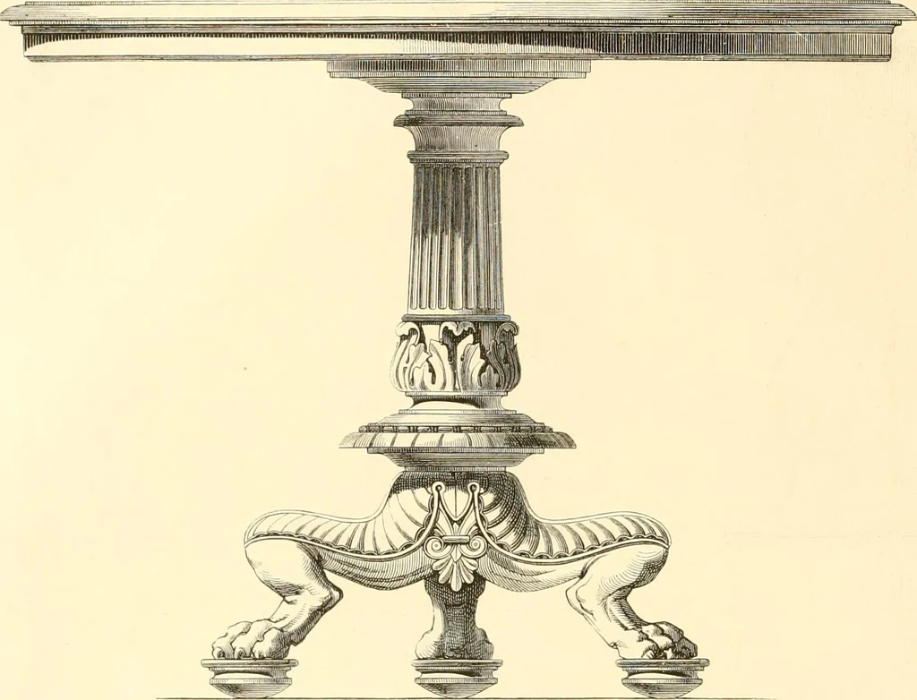 An illustration from The Cabinet maker's album;, 1871, leaf 123
