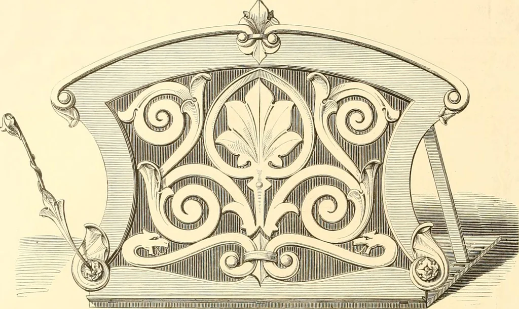 An illustration from The Cabinet maker's album;, 1871, leaf 125