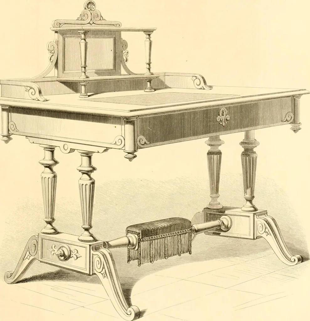 An illustration from The Cabinet maker's album;, 1871, leaf 126