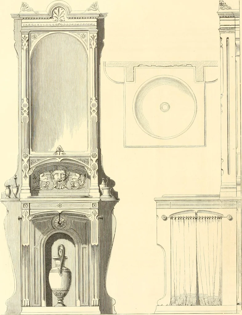 An illustration from The Cabinet maker's album;, 1871, leaf 129