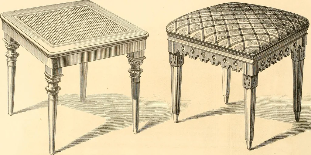 An illustration from The Cabinet maker's album;, 1871, leaf 13