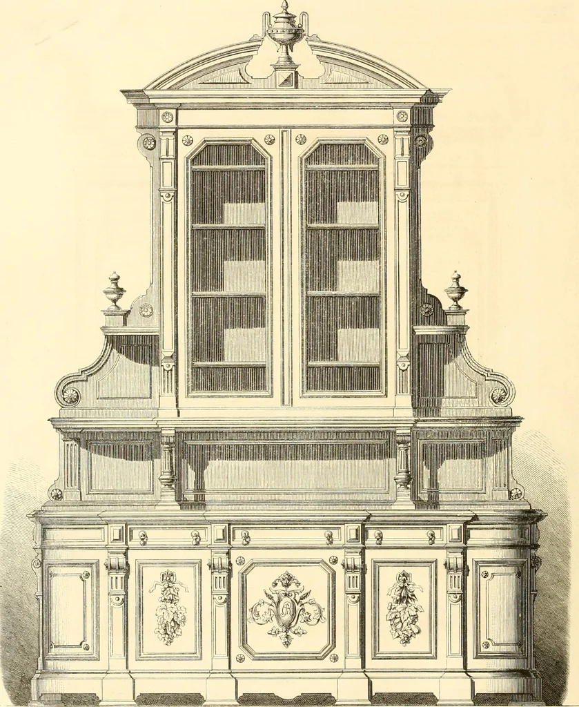 An illustration from The Cabinet maker's album;, 1871, leaf 131