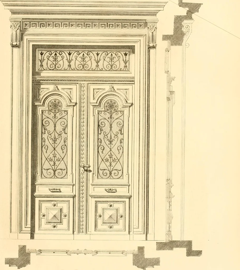 An illustration from The Cabinet maker's album;, 1871, leaf 132