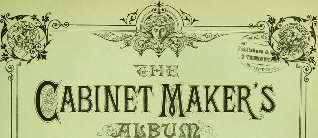 An illustration from The Cabinet maker's album;, 1871, leaf 134