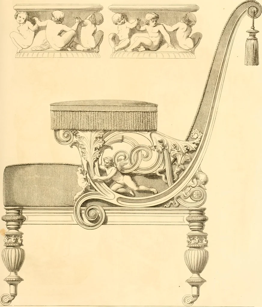 An illustration from The Cabinet maker's album;, 1871, leaf 138