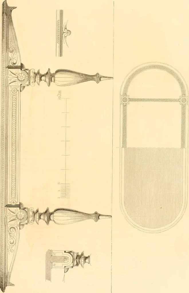 An illustration from The Cabinet maker's album;, 1871, leaf 142