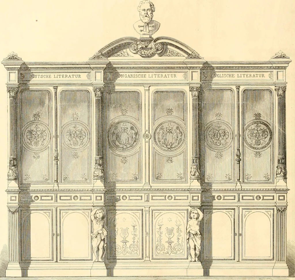 An illustration from The Cabinet maker's album;, 1871, leaf 143