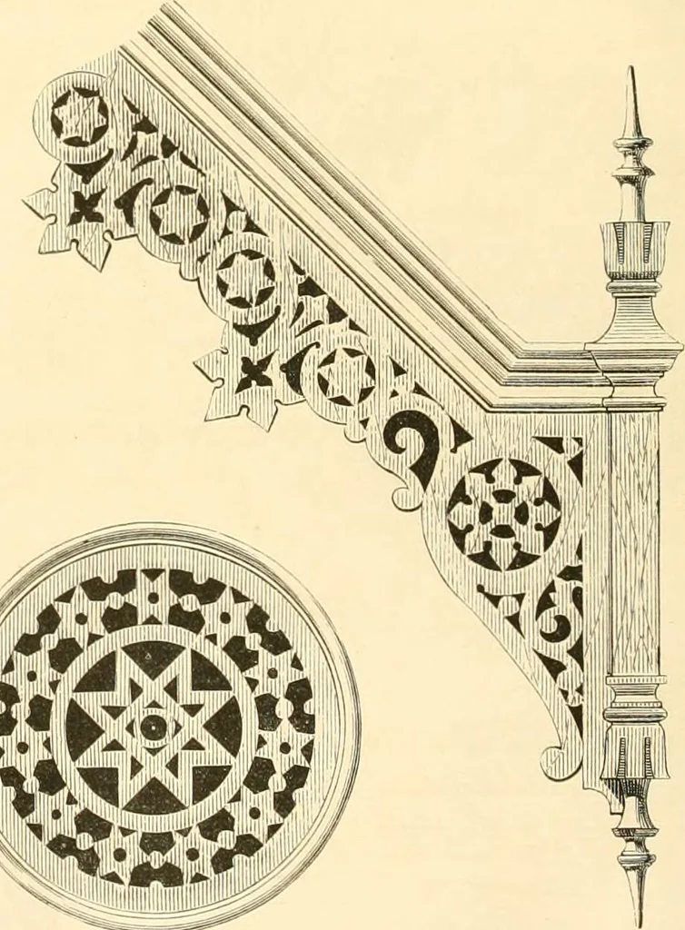 An illustration from The Cabinet maker's album;, 1871, leaf 151