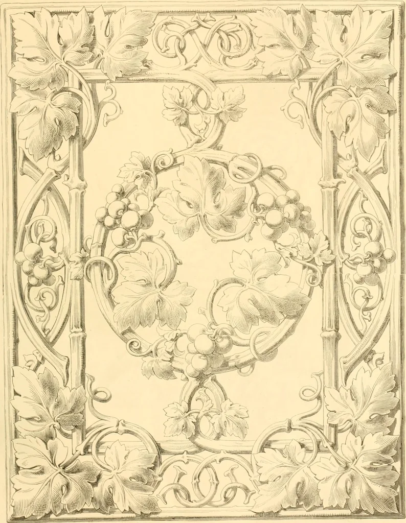 An illustration from The Cabinet maker's album;, 1871, leaf 154