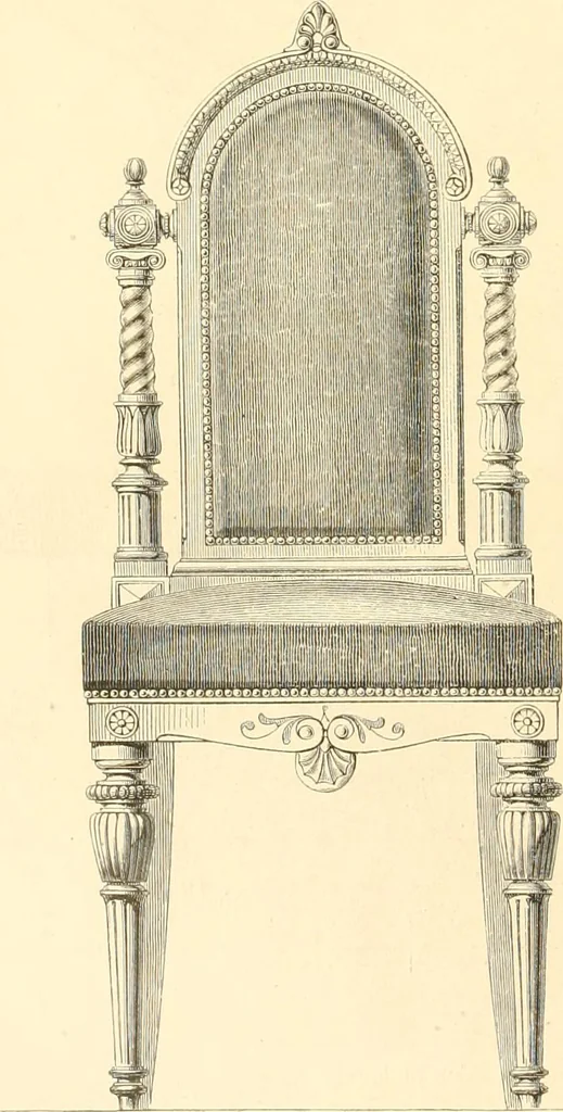 An illustration from The Cabinet maker's album;, 1871, leaf 157