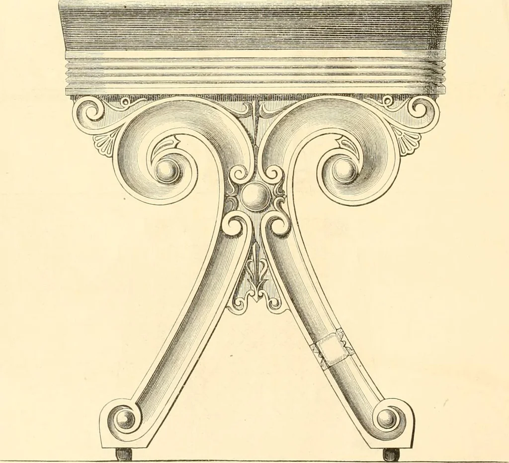 An illustration from The Cabinet maker's album;, 1871, leaf 159