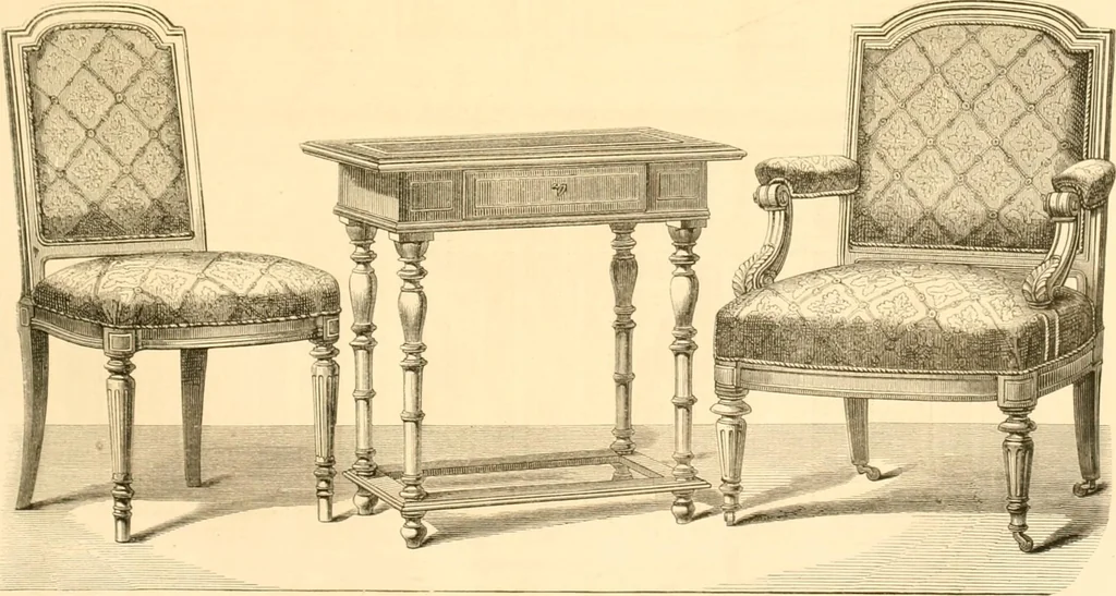 An illustration from The Cabinet maker's album;, 1871, leaf 162