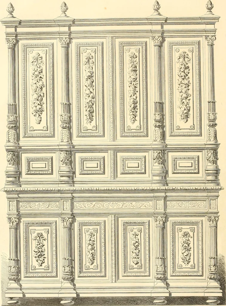 An illustration from The Cabinet maker's album;, 1871, leaf 163