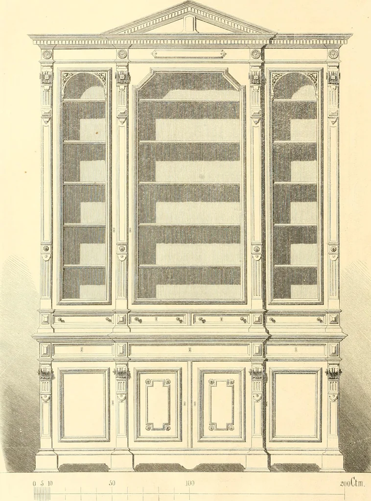 An illustration from The Cabinet maker's album;, 1871, leaf 165