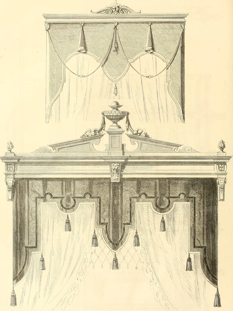 An illustration from The Cabinet maker's album;, 1871, leaf 167