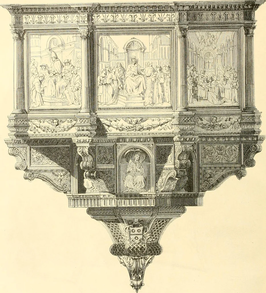 An illustration from The Cabinet maker's album;, 1871, leaf 169