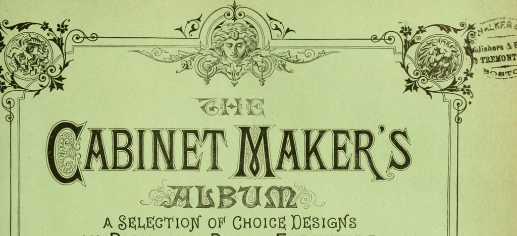 An illustration from The Cabinet maker's album;, 1871, leaf 170