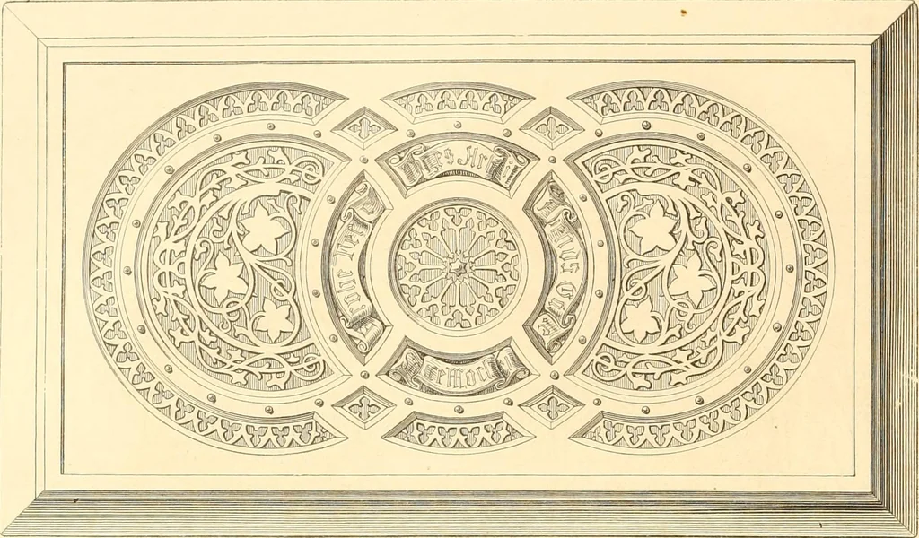An illustration from The Cabinet maker's album;, 1871, leaf 173