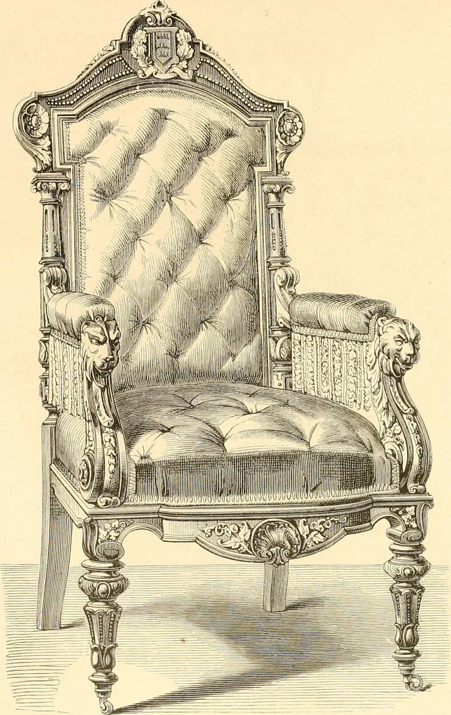 An illustration from The Cabinet maker's album;, 1871, leaf 175