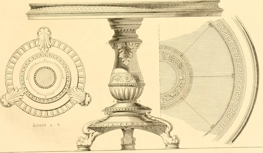 An illustration from The Cabinet maker's album;, 1871, leaf 176
