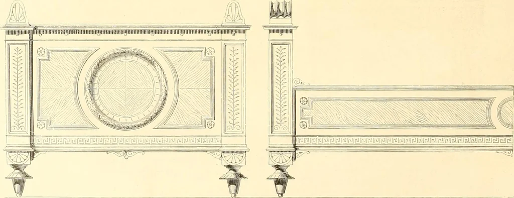 An illustration from The Cabinet maker's album;, 1871, leaf 179