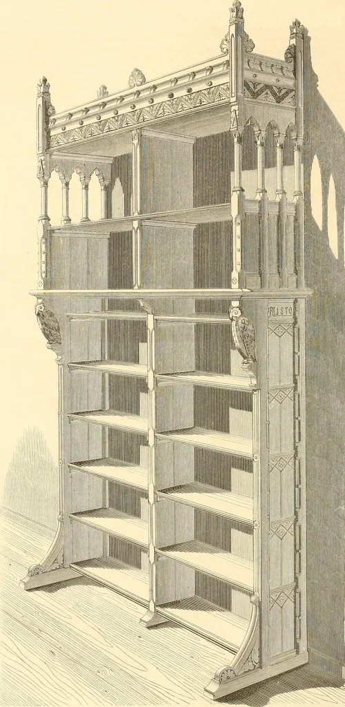 An illustration from The Cabinet maker's album;, 1871, leaf 183
