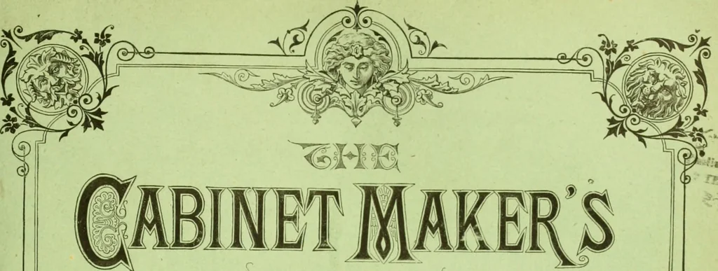 An illustration from The Cabinet maker's album;, 1871, leaf 184
