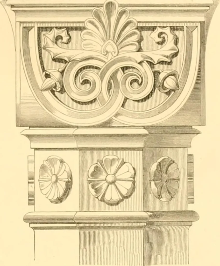 An illustration from The Cabinet maker's album;, 1871, leaf 186