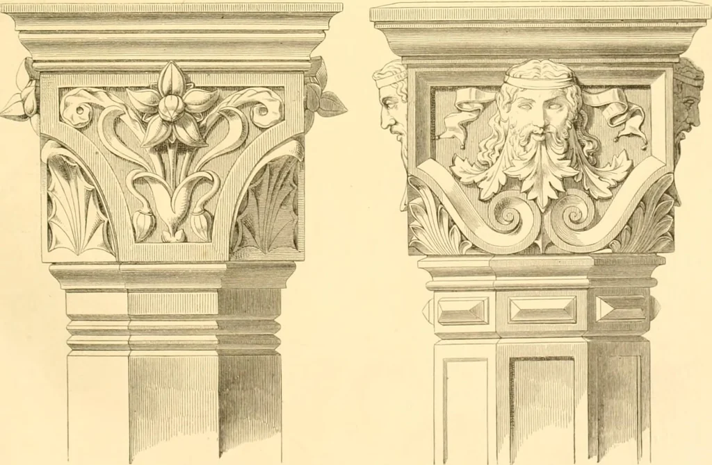 An illustration from The Cabinet maker's album;, 1871, leaf 186