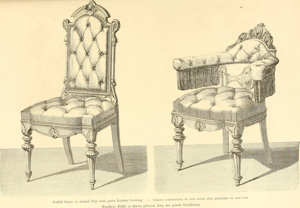 An illustration from The Cabinet maker's album;, 1871, leaf 189