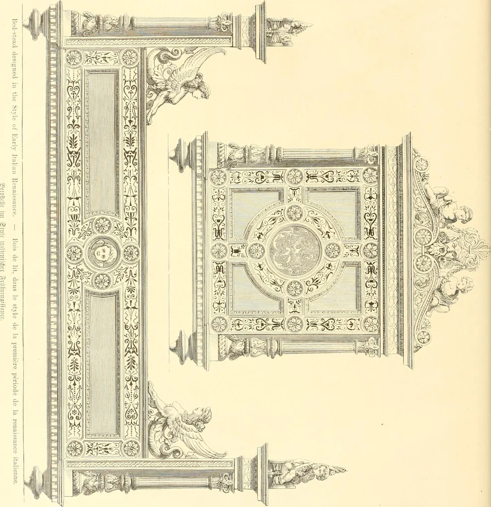 An illustration from The Cabinet maker's album;, 1871, leaf 193