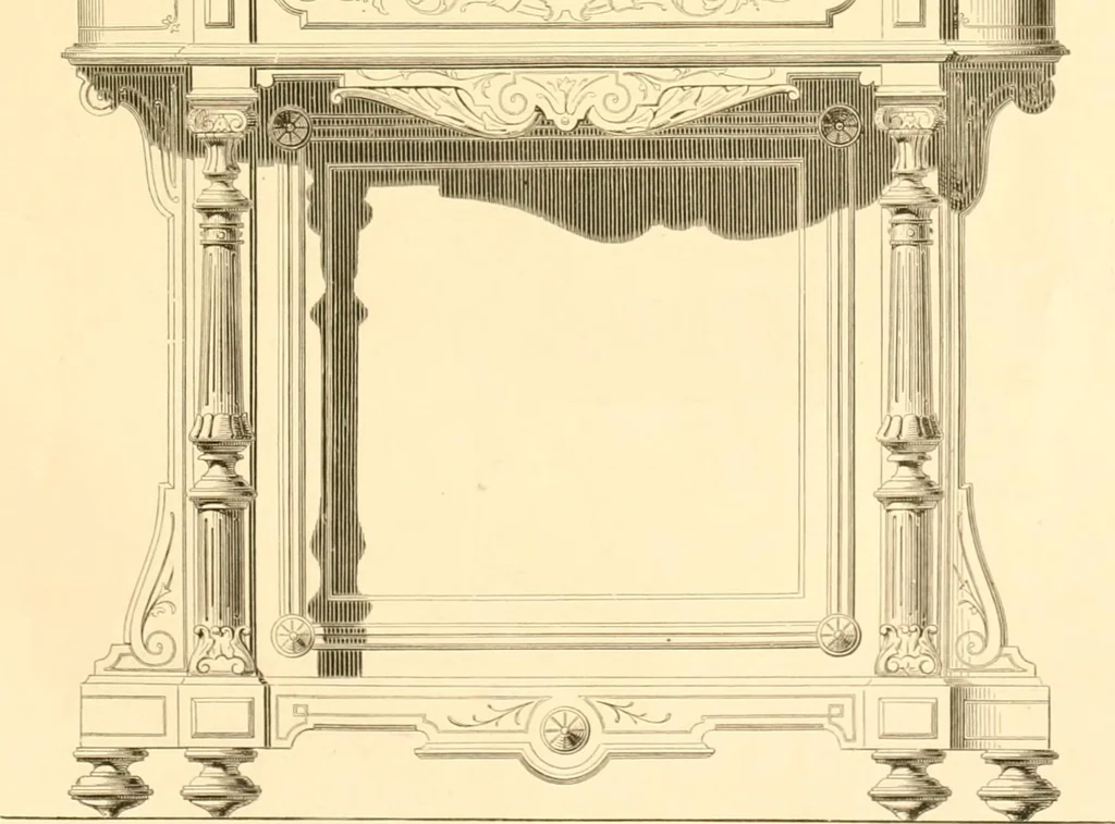 An illustration from The Cabinet maker's album;, 1871, leaf 196