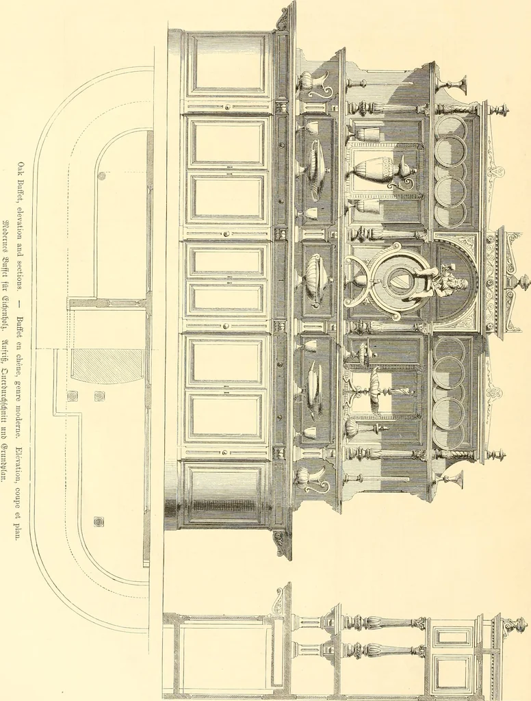 An illustration from The Cabinet maker's album;, 1871, leaf 197