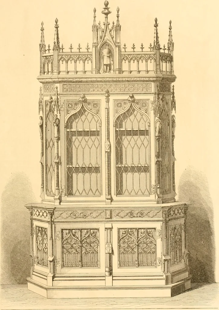 An illustration from The Cabinet maker's album;, 1871, leaf 20