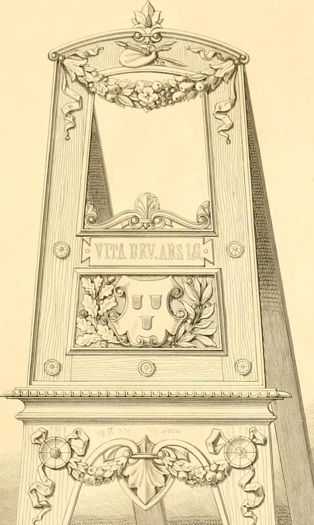 An illustration from The Cabinet maker's album;, 1871, leaf 200