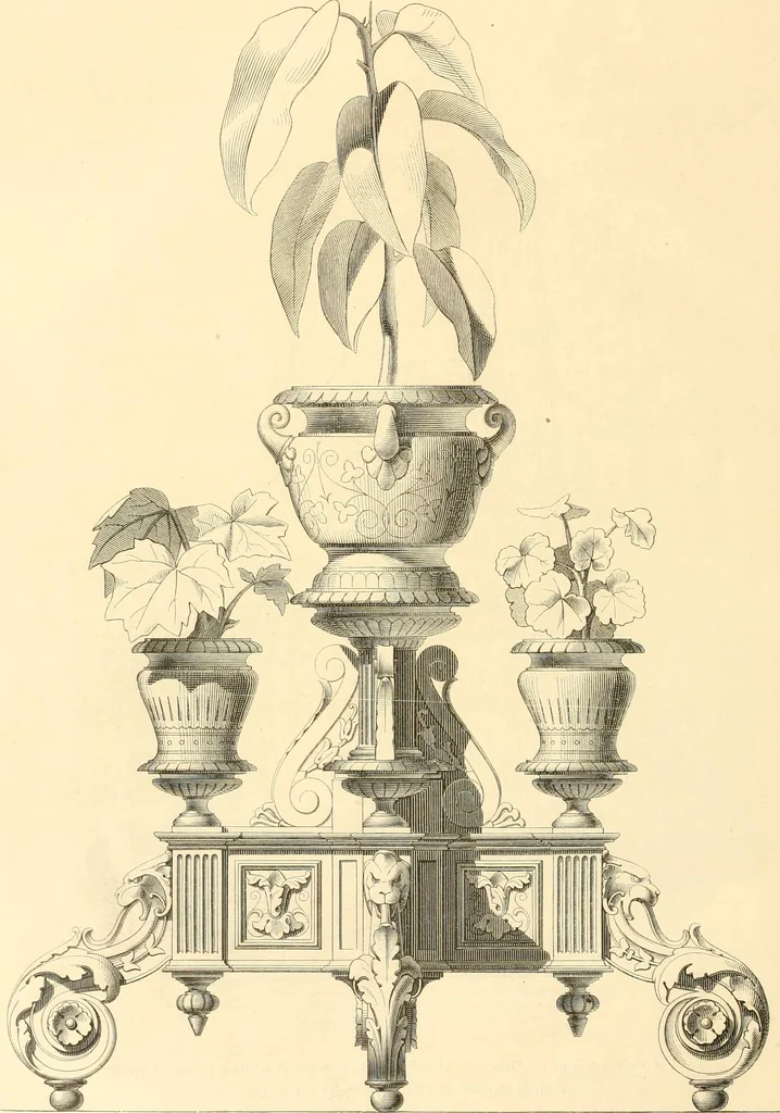 An illustration from The Cabinet maker's album;, 1871, leaf 201