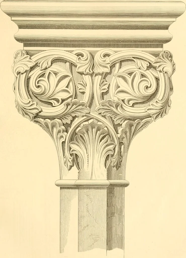 An illustration from The Cabinet maker's album;, 1871, leaf 204