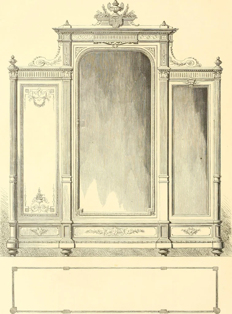 An illustration from The Cabinet maker's album;, 1871, leaf 213