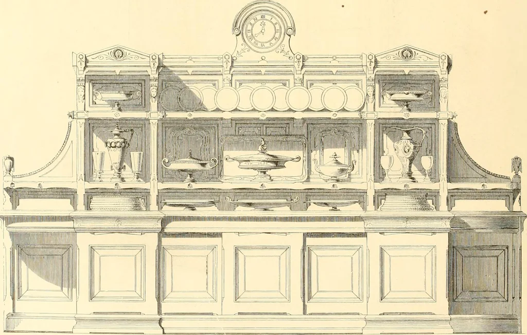 An illustration from The Cabinet maker's album;, 1871, leaf 215