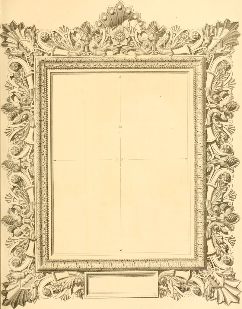 An illustration from The Cabinet maker's album;, 1871, leaf 22