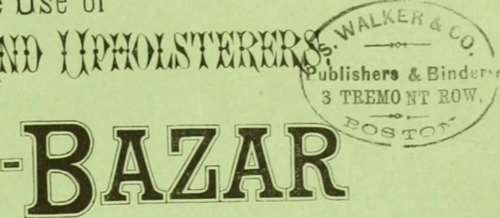 An illustration from The Cabinet maker's album;, 1871, leaf 26