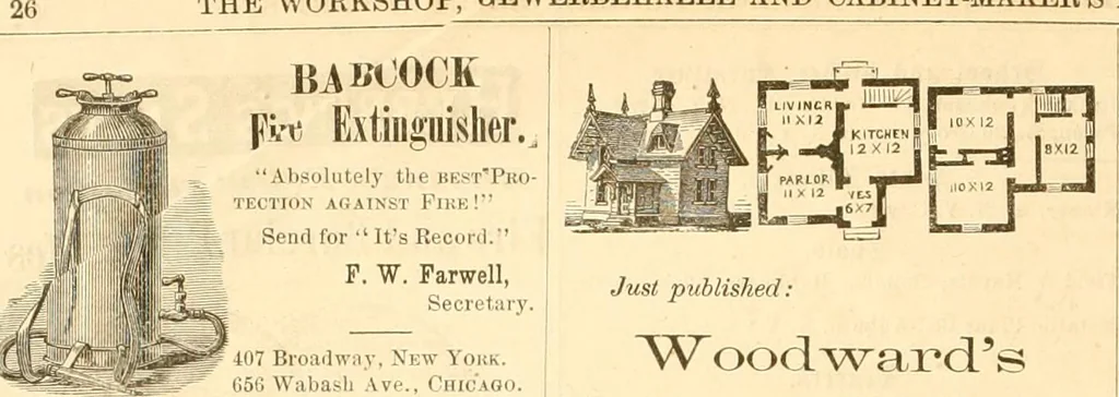 An illustration from The Cabinet maker's album;, 1871, leaf 271
