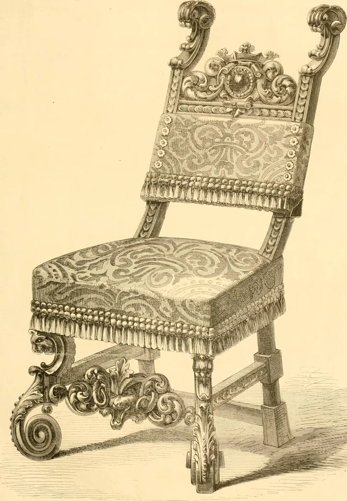 An illustration from The Cabinet maker's album;, 1871, leaf 28