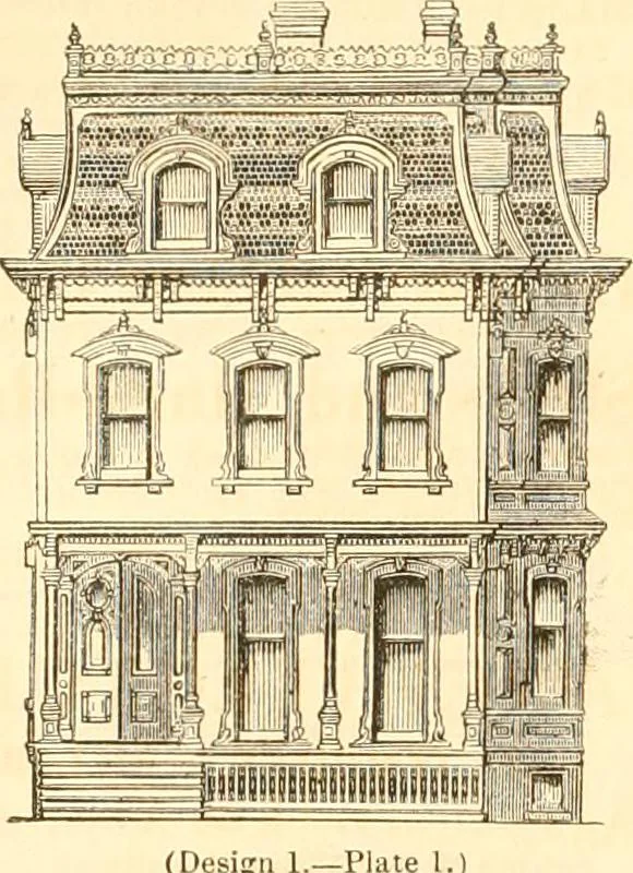 An illustration from The Cabinet maker's album;, 1871, leaf 283