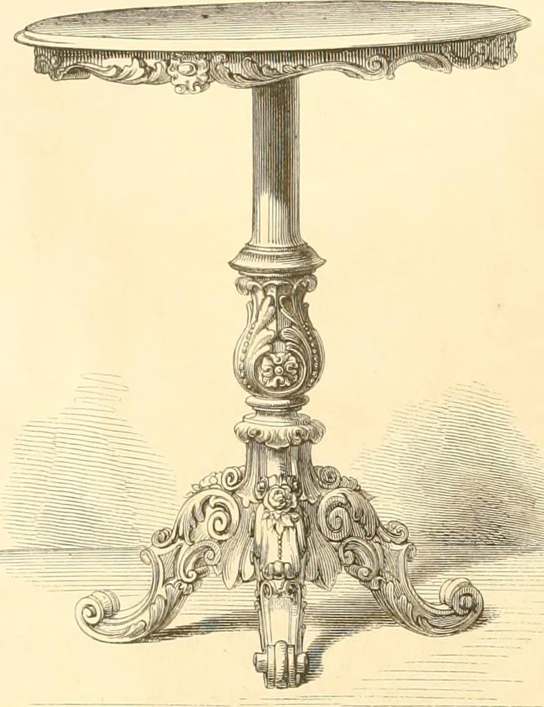 An illustration from The Cabinet maker's album;, 1871, leaf 29